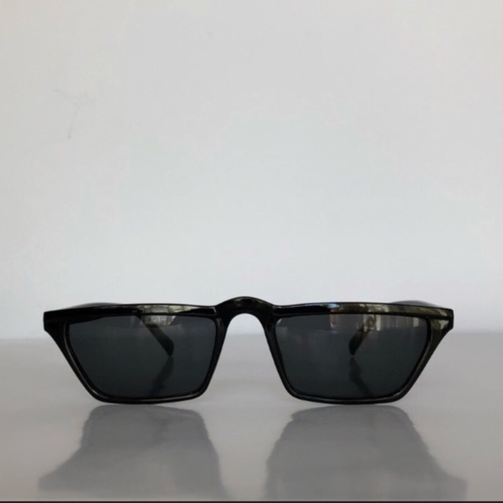 Retro Slim Frame Narrow Sunglasses